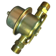Regulador de presión de combustible para gasolina compatible con Porsche 911 928 ALPINE A610 V6, color dorado, metal, reemplazo directo 0280161021