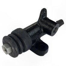 Cilindro secondario frizione compatibile con Unimog 1955, codice articolo 0012959507 KN2003E1, costruzione in metallo nero