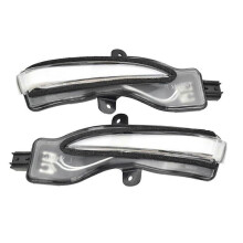 Dynamische LED-richtingaanwijzer voor achteruitkijkspiegel, compatibel met Mazda CX-3 CX-4 CX-5 KE 2016-2018 ABS, directe vervanging, 1 paar