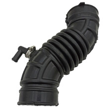 Tuyau d'admission d'air ondulé et plissé compatible avec Nissan TIIDA SYLPHY LIVINA GENISS NV200 1.6 (2005-2010), en caoutchouc noir