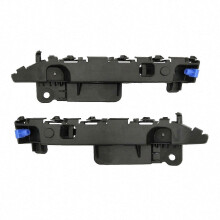 Etupuskurin kiinnike, yhteensopiva Chevrolet Cruzen 2009-2014 kanssa, osanumero 94826580 94826581, ABS musta, 2 kpl