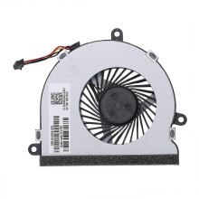Laptop-CPU-Lüfter, kompatibel mit HP 15-AC, 15-A, 15-AF, 250 G4, 15-AC121TX, 813946-001, 4-polig, silber/schwarz, Metall/Kunststoff