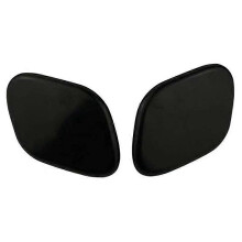 Etupuskurin ajovalonpesimen suutinsuojus, pari, yhteensopiva Hyundai Santa Fe DM 2013-2015 kanssa 98681-2W000 98682-2W000 Maalaamaton muovi