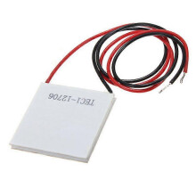 Module de refroidissement thermoelectrique TEC1-12706 12V 65W 40x40mm, plaque Peltier pour refroidissement CPU et réfrigération automobile