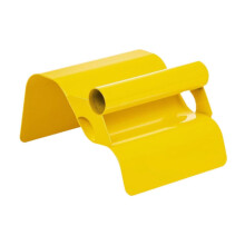 Landscape Curb Trowel Stainless Steel for Garden Concrete Curbing Plastering Lawn Patio Sidewalk Construction 15x18.5x9.5cm