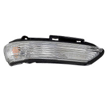 Achteruitkijkspiegelverlichting compatibel met MG ZS RX3 2017-2021, rechterkant, zwart-wit ABS, helder en trillingsbestendig