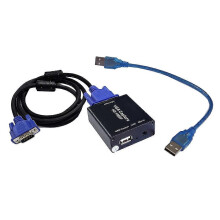 VGA to USB Audio Video Capture Card 1080P Driver-Free UVC UAC Compliant Compatible with Windows Linux Android for Conferences Education Medical Use