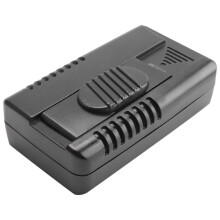 Fußdimmerschalter mit stufenlosem Schieberegler für dimmbare LED- und Glühlampen, 100–120 V, US-Stecker, 300 W, Schwarz