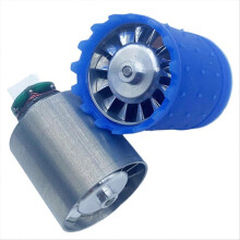 Borstelloze DC-motor voor föhn, 220V, 110.000 RPM, vervangingsonderdeel voor föhn met hoge snelheid, metaal.