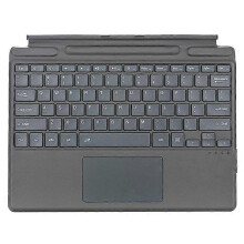 Magnetic Bluetooth Wireless Keyboard with Touchpad compatible with Microsoft Surface Pro 10 9 8 X, Type-C Rechargeable ABS Chocolate Key Core