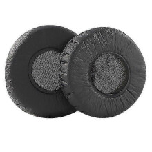 Cuscinetti auricolari di ricambio compatibili con cuffie Sony MDR-NC7, in similpelle nera rugosa con imbottitura memory foam.