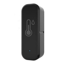 Draadloze temperatuur- en vochtigheidssensor met wifi en Bluetooth, realtime monitoring via app, compatibel met Alexa en Google Home