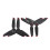 5328S Quick Release Drone Propellers compatible with DJI FPV Combo 4pcs Black Plastic Replacement Blades for Stable Flight 1