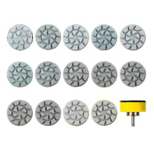Disque de Polissage Diamant 14 Pièces 50 à 10000 Grain pour Jade Céramique Granit