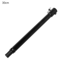 Auger Bit Extension 3/4" Shaft 30cm 50cm Black Die Cast for Post Hole Digger Earth Drilling Deep Holes Hard-to-Reach Areas