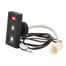 Panneau de commande de trim et d'inclinaison compatible avec Volvo Penta DP SP290 SP-E SX 873617 3855650, pièce de rechange en ABS noir