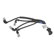 Junta de inyector y cableado compatibles con Hyundai Terracan 2.9L Diesel 2001-2006 OE 33810-4X600 Material ABS negro