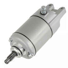 12 Volt CCW-startmotor compatibel met Honda TRX300 ATC250ES Big Red TRX250 Fourtrax 1987-2000 Zilverkleurig metalen vervangingsonderdeel