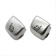 Seat Backrest Release Switch Button Cover 2059056611 Compatible with Mercedes-Benz W205 W253 W213 W222 C GLC E S Class 2014-2021 Left Right Set