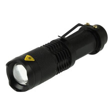 LED Focus Torch SK98 Cree XM-L T6 3 Mode 1000lm 11.5cm White Light Waterproof Aluminium Alloy Body with Pocket Clip