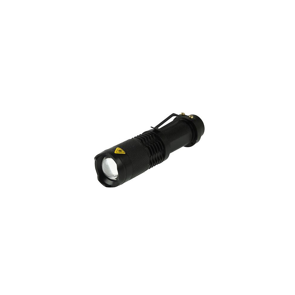 Led Focus Torch Sk98 Cree Xm-L T6 3 Mode 1000Lm 11.5Cm Waterproof Aluminium Alloy Body With Pocket Clip White/Light 6966168159926