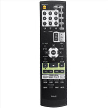 Kaukosäädin RC-645S, yhteensopiva Onkyo HT-S4100 -kotiteatterijärjestelmän kanssa, musta muovi, 2 x AA-paristoa ei sisälly pakkaukseen
