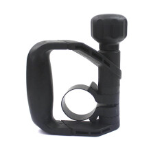 Poignée Latérale de Marteau Démolisseur Compatible avec Bosch 11E GBH10DC GBH11DE, Design Ergonomique en Plastique Noir