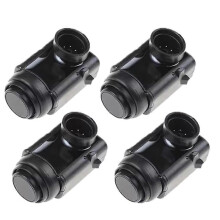 4 Pcs PDC Parking Reversing Sensor compatible with Mercedes Benz W163 W164 W203 W210 W211 W220 0015427418 0045428718 Black ABS