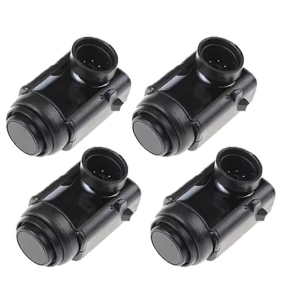 4 Pcs Pdc Parking Reversing Sensor Compatible With Mercedes Benz W163 W164 W203 W210 W211 W220 0015427418 0045428718 Abs Black 6966168153245