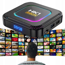 Android 10 TV Box Allwinner H313 Quad Core 2GB DDR3 RAM 16GB eMMC ROM 4K UHD 2.4GHz Wi-Fi Mali-450 GPU Home Media Streaming Device