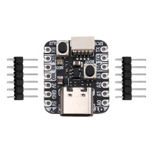 QT Py RP2040 Microcontroller USB Type C PC Material Python Compatible for DIY Electronics Robotics Educational Projects
