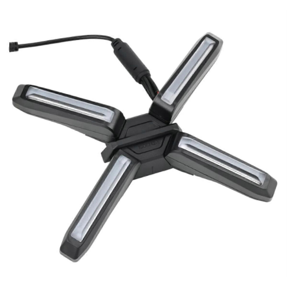 Electric Scooter Front Headlight Compatible With Zt3 Zt3 Pro Scooters 4W Super Bright X-Shaped Plastic Spare Part 6966168161875