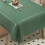 Rectangular Tablecloth Waterproof Oil Resistant, Wipe Clean Dining Picnic Table Cover for Kitchen Outdoor Use 5