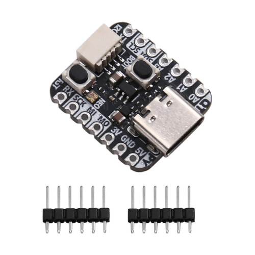 4900 QT Py RP2040 Microcontroller USB Type C PC Material Supports Python Programming for DIY Electronics and Robotics Projects 1