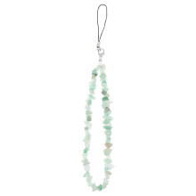 Natural Crystal Stones Phone Lanyard Creative Fresh Phone Decor Rope
