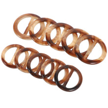 20PCS Resin Round Adjustable Slide Roller Buckles for Clothes Scarves Hats Random Color