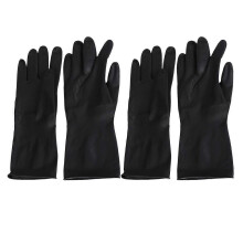 2 Pairs M Size Hair Dye Gloves, Professional Hand Protectors for Hairdressing, Barber & Beauty Tools for Women Men