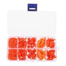 160PCS Plastic Winter Snowman Noses for DIY Craft Snowman Toy Making