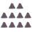 10Pcs Simulation Volcano Model Artificial Landscape Decoration Volcano Toy Adornment 1