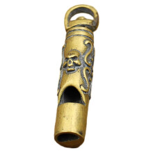 Copper Whistle Handcrafted Outdoor Whistle Copper Pendant Whistle for Camping Hiking