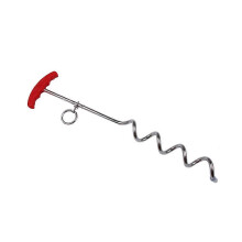 Dog Puppy Tie Out Stake Pet Leash Anchor Stake for Outdoor Yard Camping (Random Color)