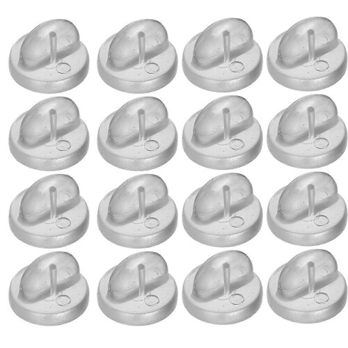 200pcs PVC Pin Backs Keepers Replacement Caps for Brooch Clasps