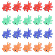 24Pcs Simulation Goldfish Models Lifelike Aquarium Ornaments Educational Props