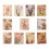 20PCS Mixed Pattern Wooden Stamp Decorative Buttons for Sewing Scrapbooking Crafts 1