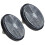 2Pcs Round Plastic Bike Light Reflector Bicycle Reflective Tool Accessories 1