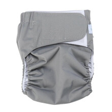 1PC L Size Reusable Washable Adult Diaper Adjustable for Elderly Disabled Postoperative Care (Random Color)