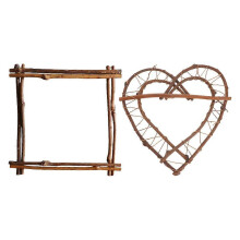 2 Pcs Air Plant Holders Hanging Air Plant Frame for Tillandsia Display
