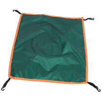 Funda impermeable para tienda de campaña de 60 x 50 cm con ganchos, resistente al desgaste, parasol para acampar.