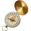 Vintage Pocket Compass with Luminous Function, Waterproof for Outdoor Navigation 1