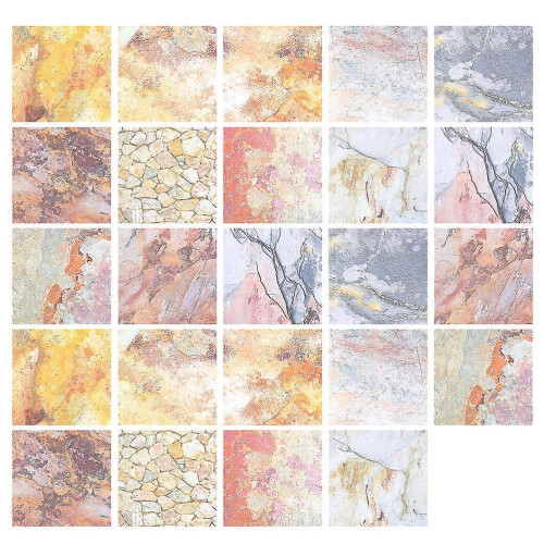 24 Sheets Scrapbook Background Papers DIY Hand Account Craft Material Papers